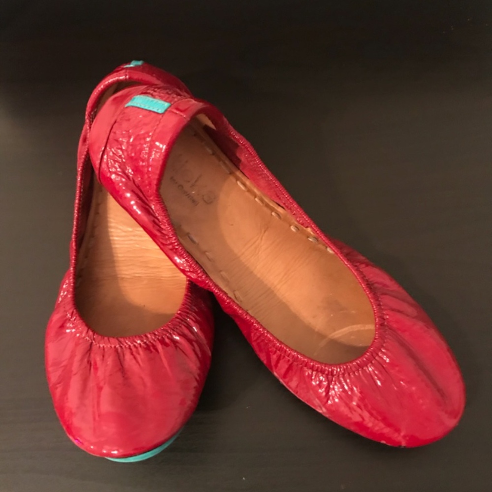 Tieks Ruby Red Size 8